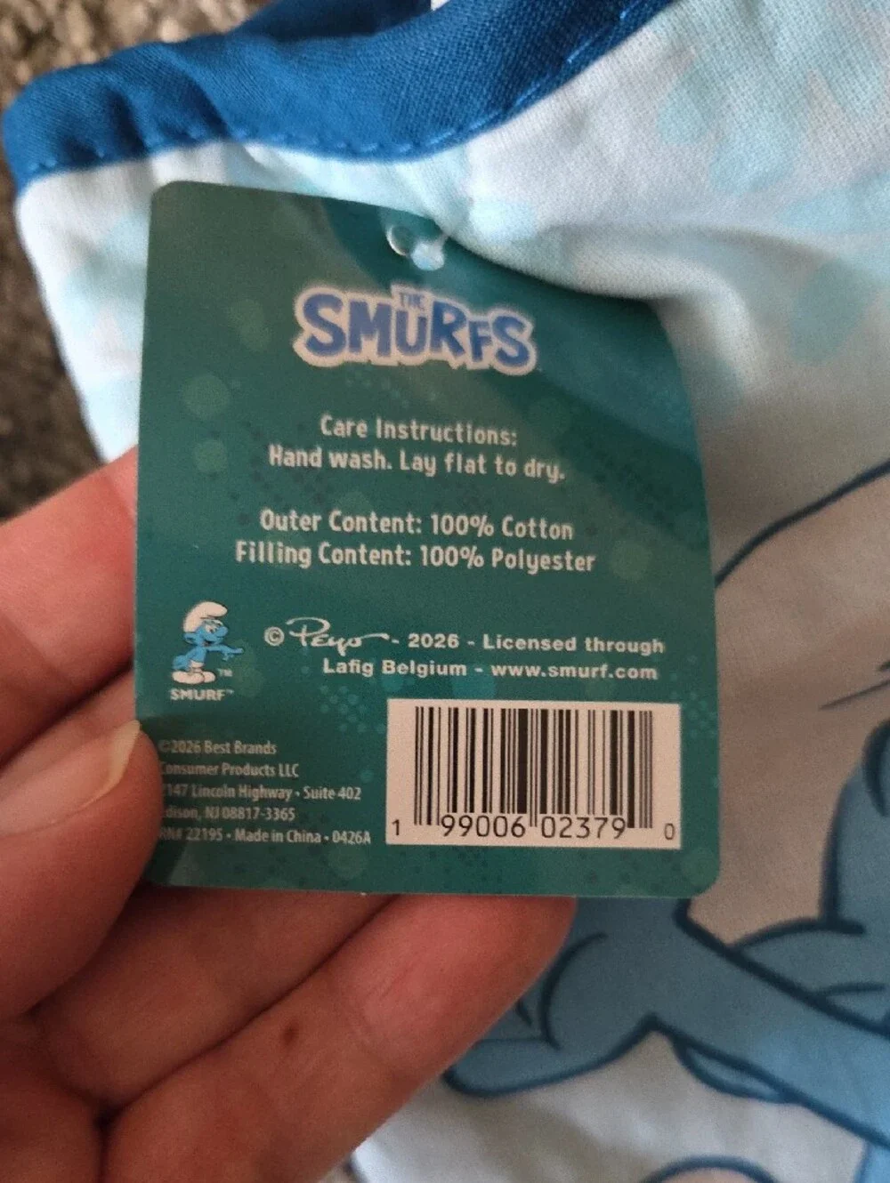 Smurfs With Smurfette Oven Mitts & Towels 4 Piece Bundle Set - Blue, Peyo NWT